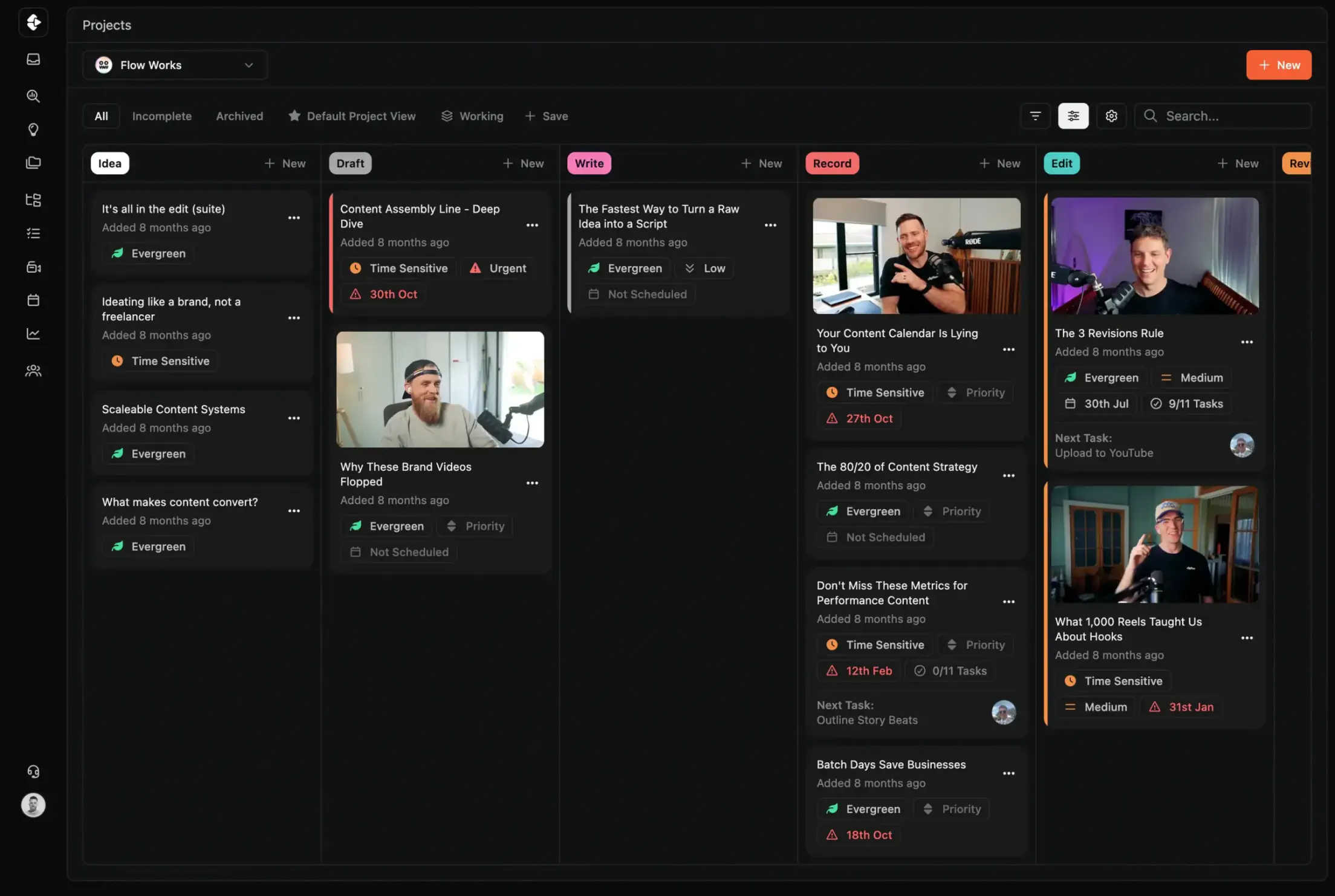 Clipflow app screenshot